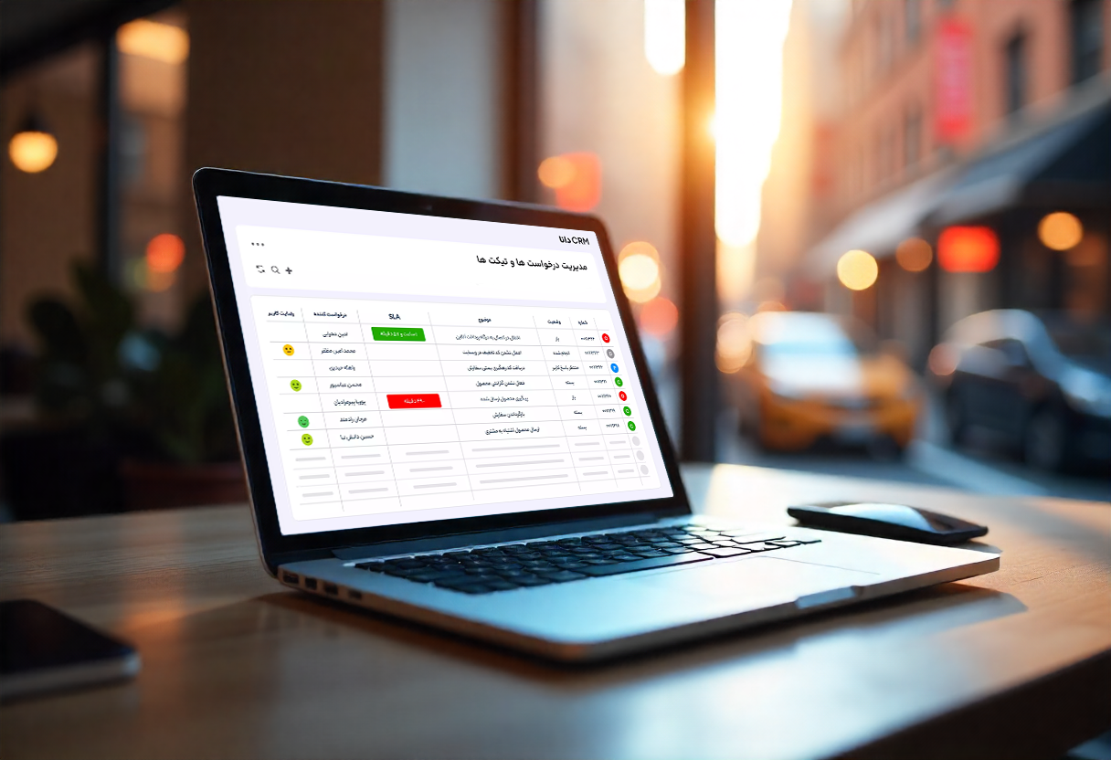 نرم افزار CRM دانا